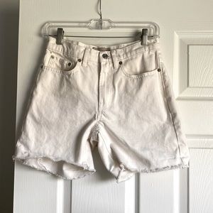 Everlane denim shorts